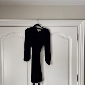 Donna Ricco Black Long Sleeve Dress